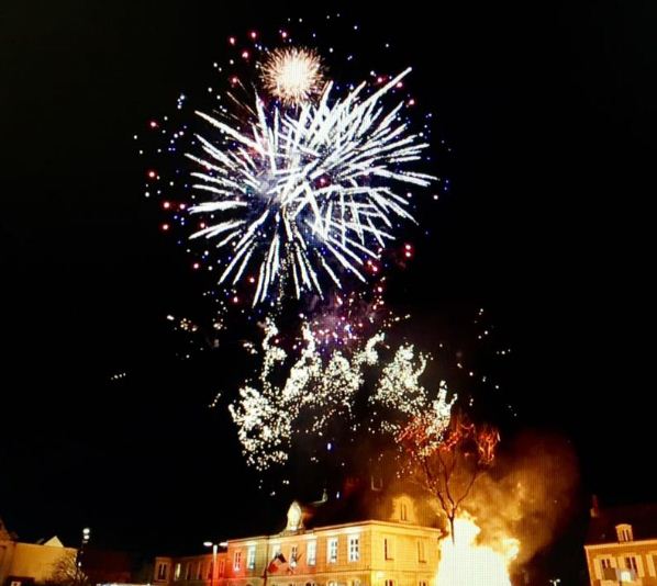 Feux d'artifice, pyrotechnie, animation colorée